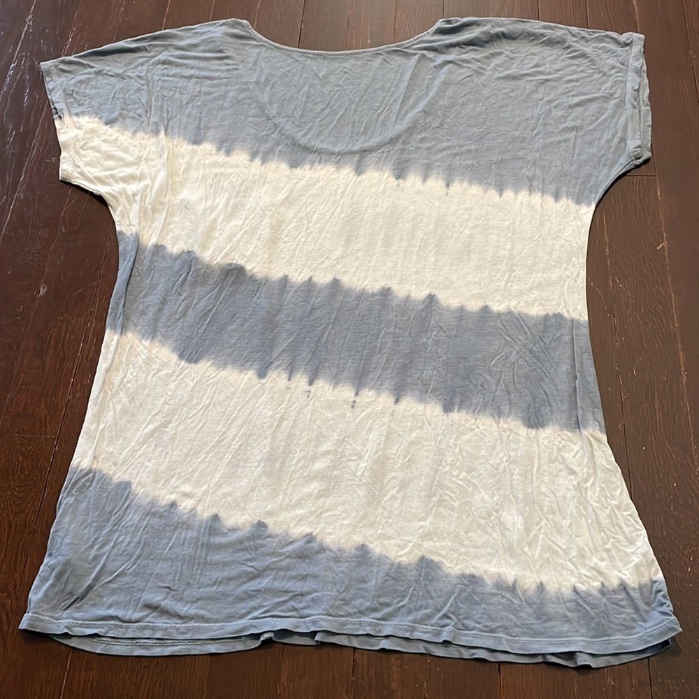 Women's New York & Company Pocket Short Sleeve Shirt Large - Picture 10 of 14